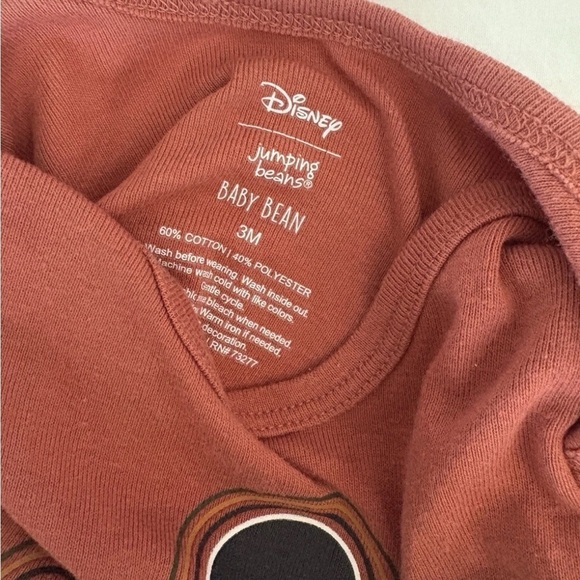 Lot of 3 Disney Mickey Mouse Baby Boy Outfits – Rompers & bodysuit Size 3-6Month - Picture 4 of 5